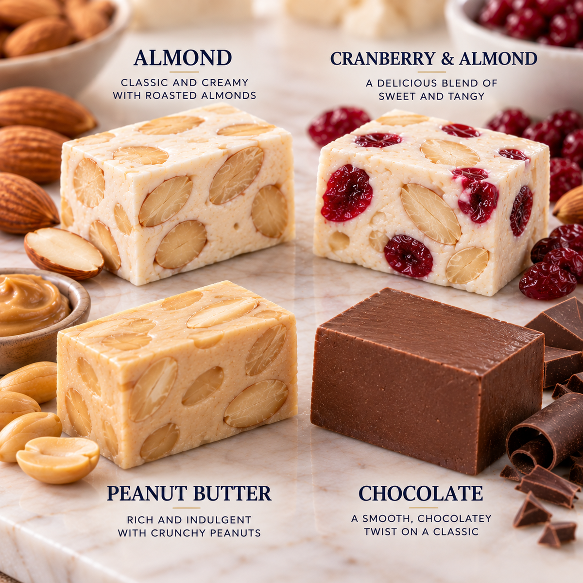 Sally Williams Assorted Nougat Bag