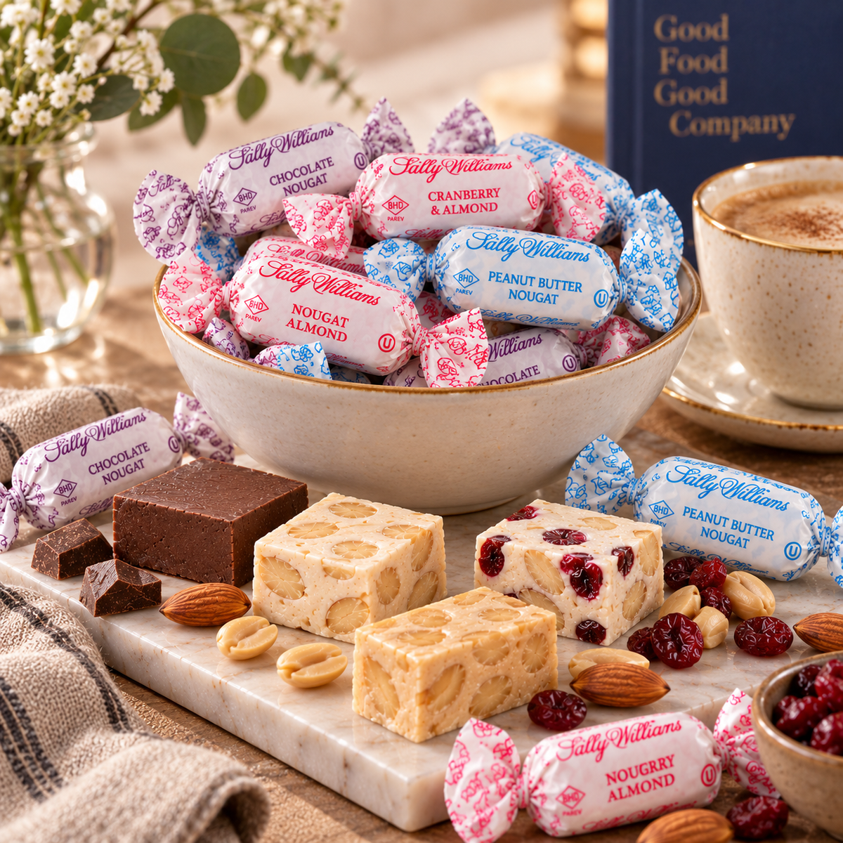 Sally Williams Assorted Nougat Bag