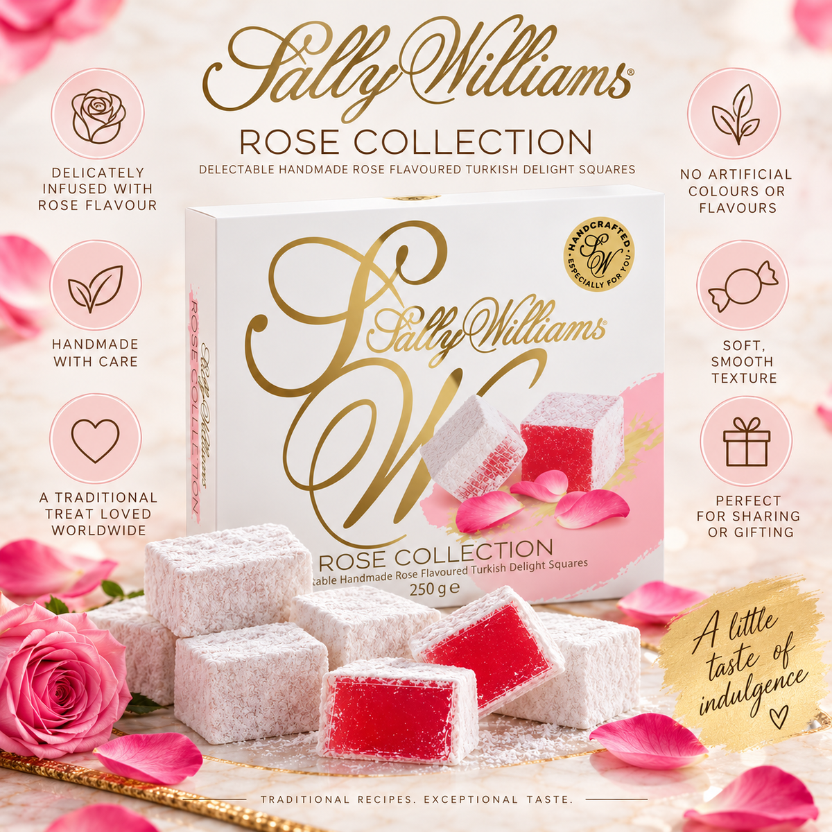 Sally Williams Turkish Delight Rose Collection