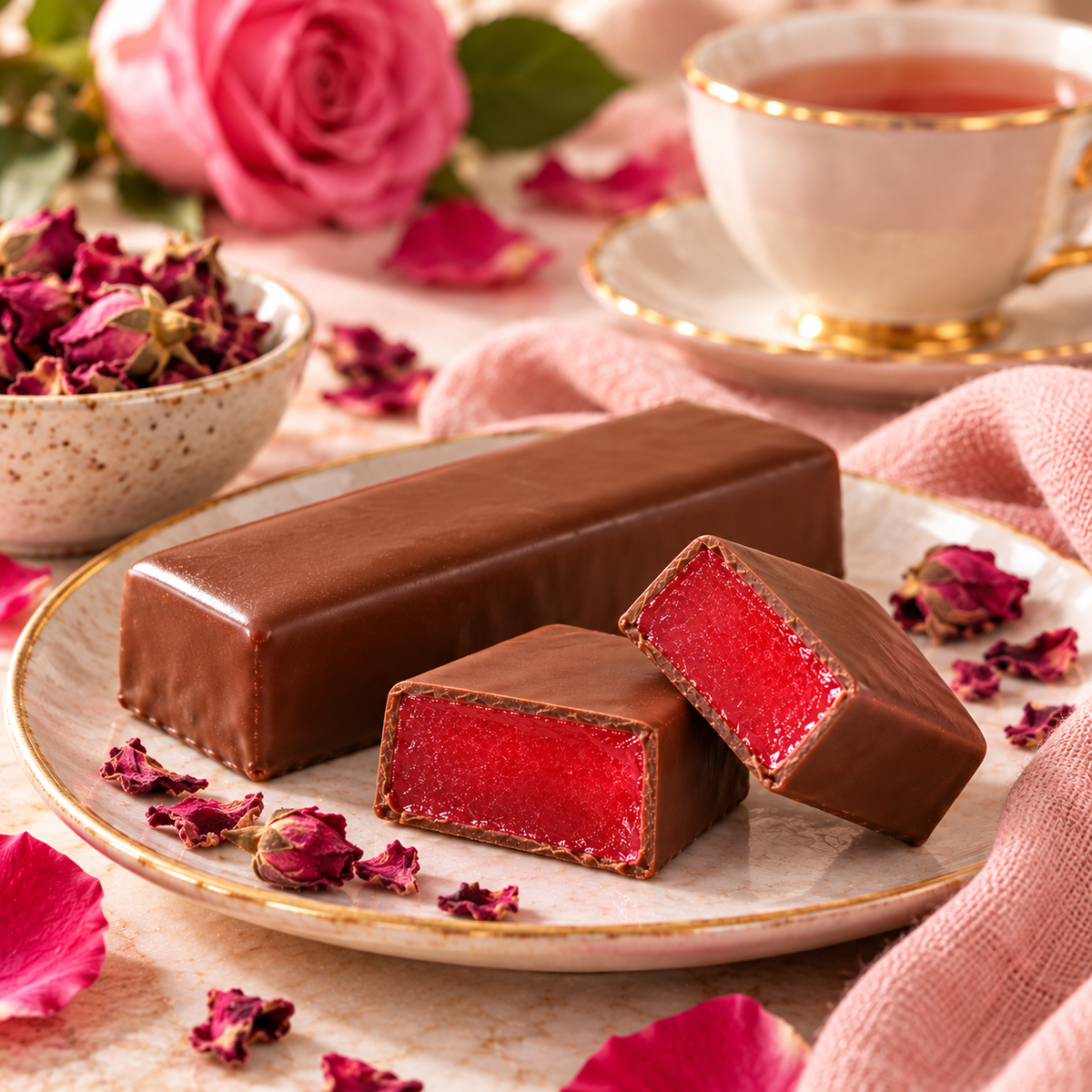 Sally Williams Rose Turkish Delight bar
