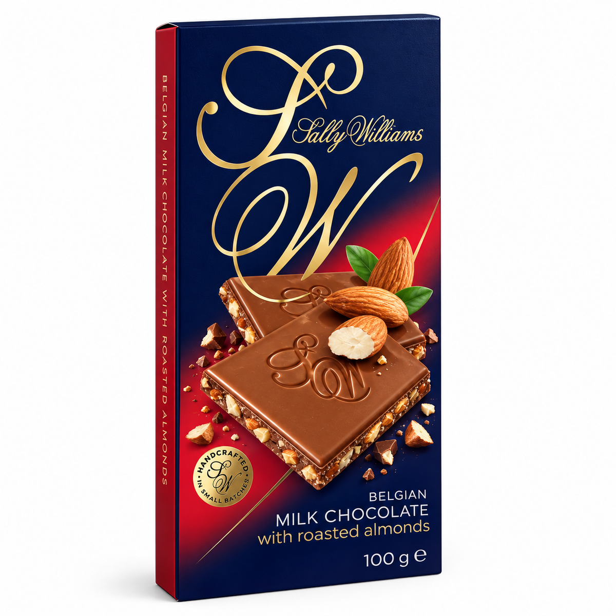 Sally Williams Milk Chocolate with Roasted Almonds