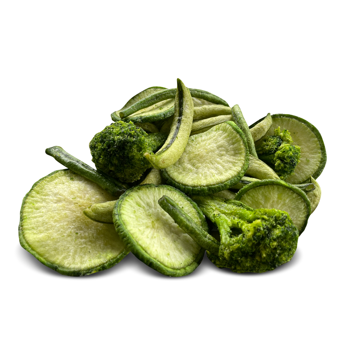 Close-up of DJ & A Crunch Time Original vegetable crisps.