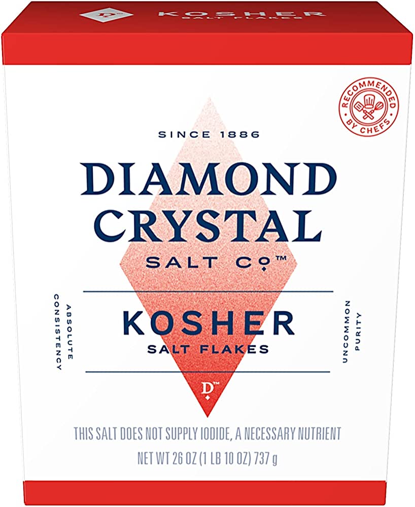 Diamond Crystal Kosher Salt 9 x 737g (26oz)