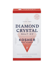 Diamond Crystal Kosher Salt Flakes Box 9 x 1.36kg (3LB/48oz)