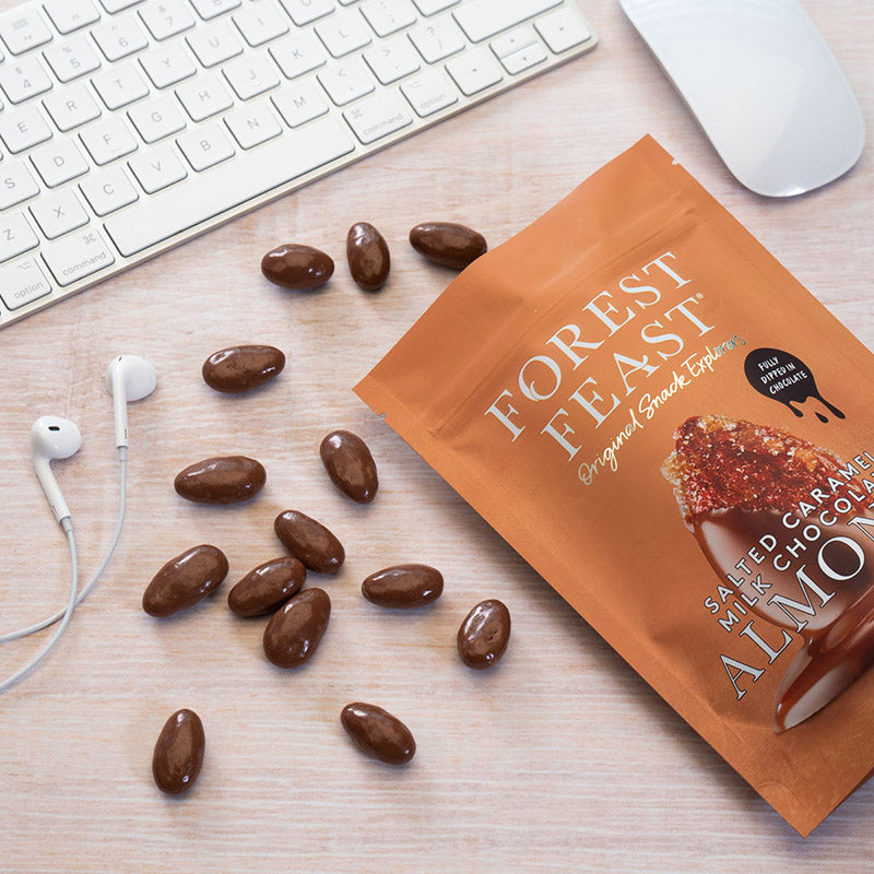 Forest Feast Salted Caramel Milk Chocolate Almonds NK 8 x 120g