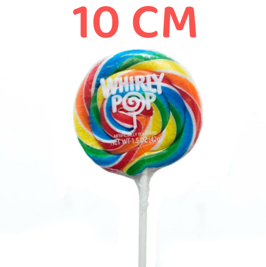 Adams & Brooks Whirly Pop Assorted 10cm 48 x 85g