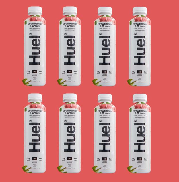 Huel Ready-to-drink Strawberries & Cream 8 x 500ml