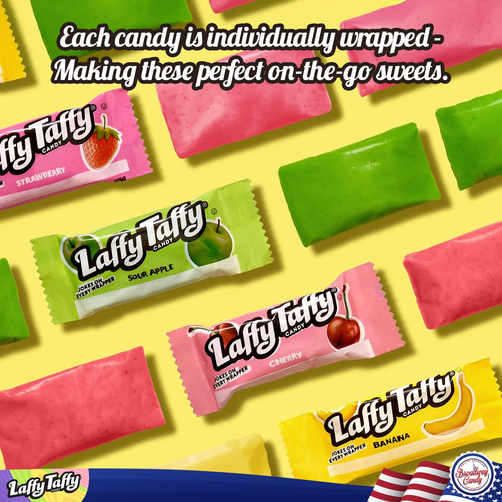BULK Laffy Taffy Assorted Flavours 1kg