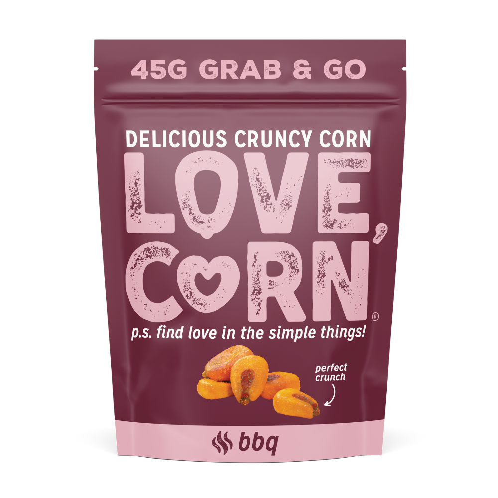 Love Corn Barbecue 10 x 45g