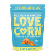 Love Corn Salt & Vinegar  10 x 45g