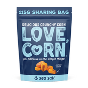 Love Corn LARGE Sea Salt 6 x 115g