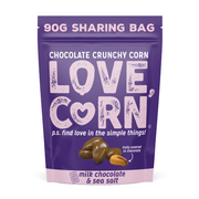 Love Corn Milk Chocolate & Sea Salt 6 x 90g