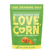 Love Corn LARGE Sour Cream & Chive 6 x 115g