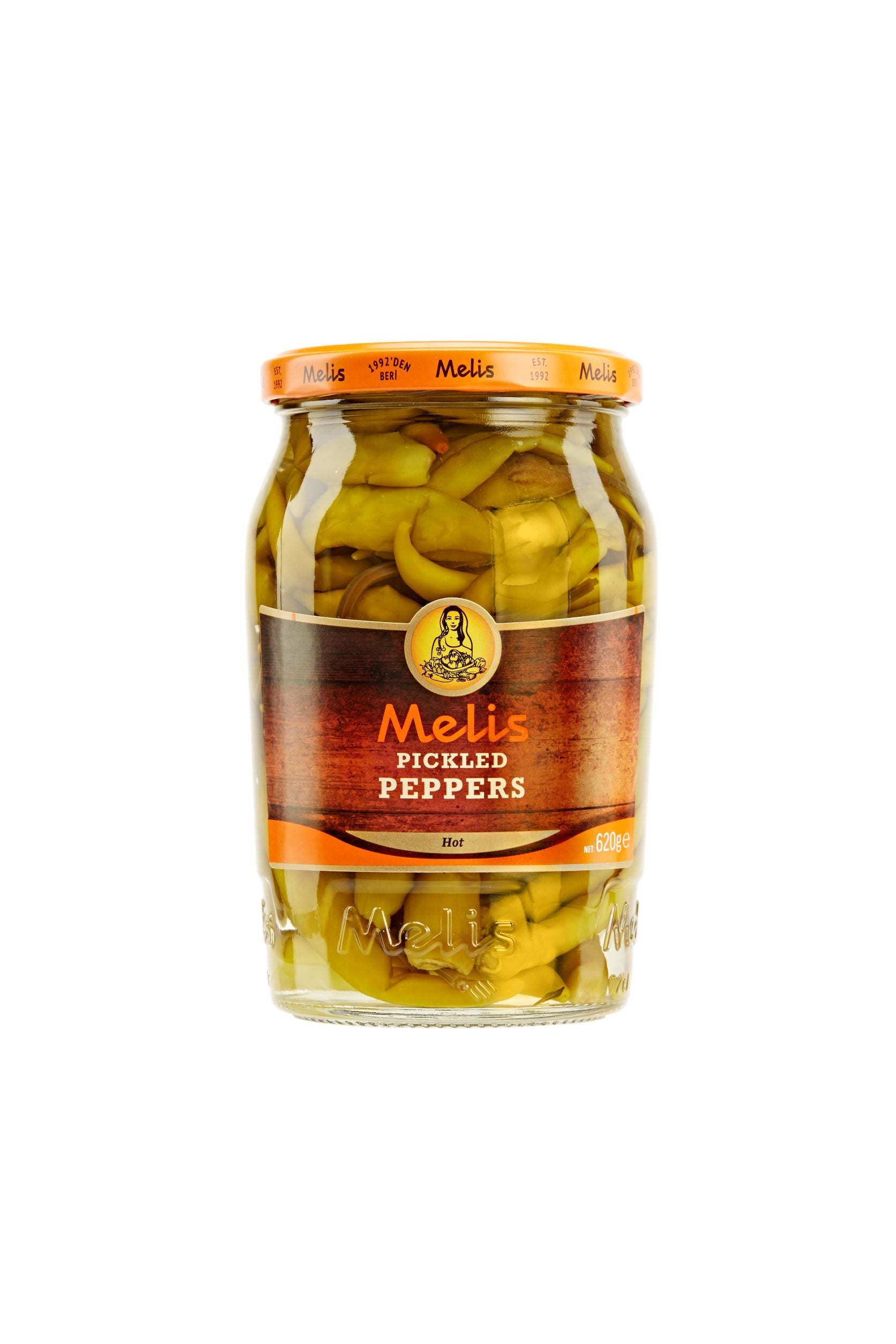 Melis Pickled Hot Pepper 6 x 620g