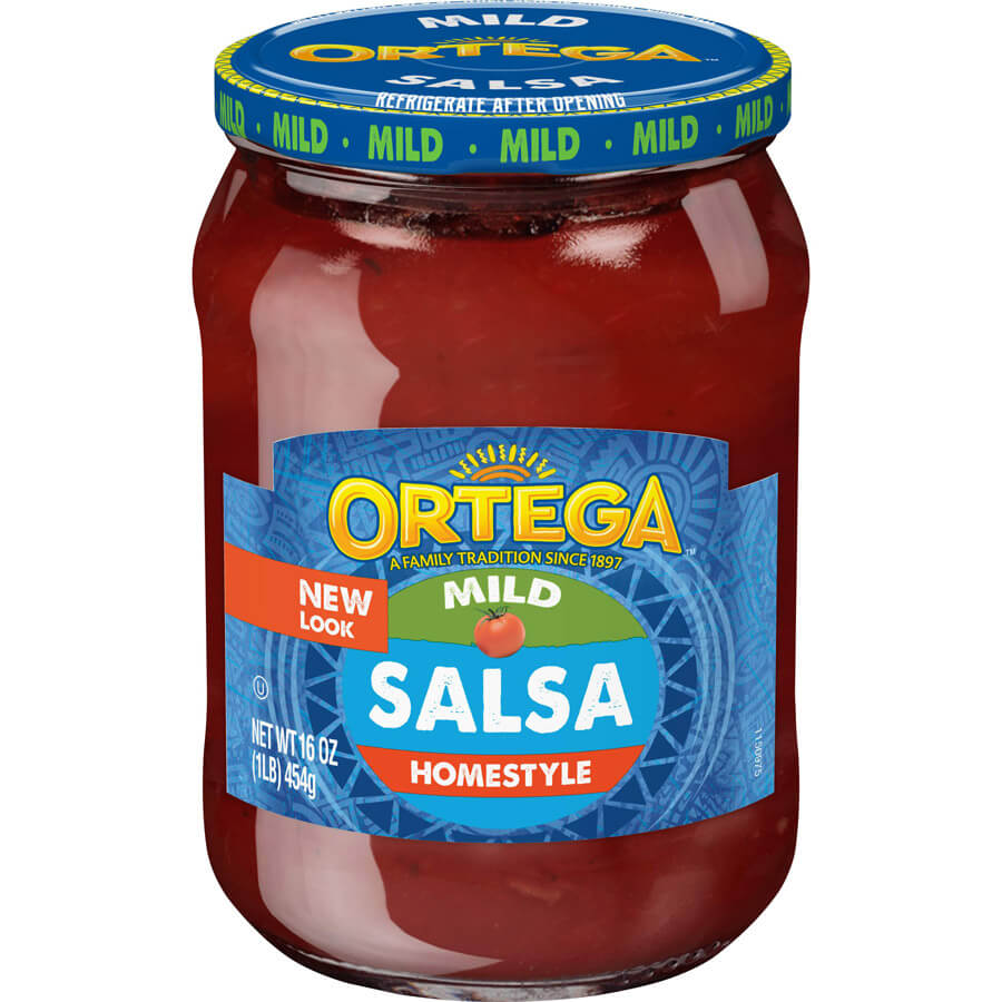 Ortega Chunck Salsa Mild 12 x 453g (16oz)