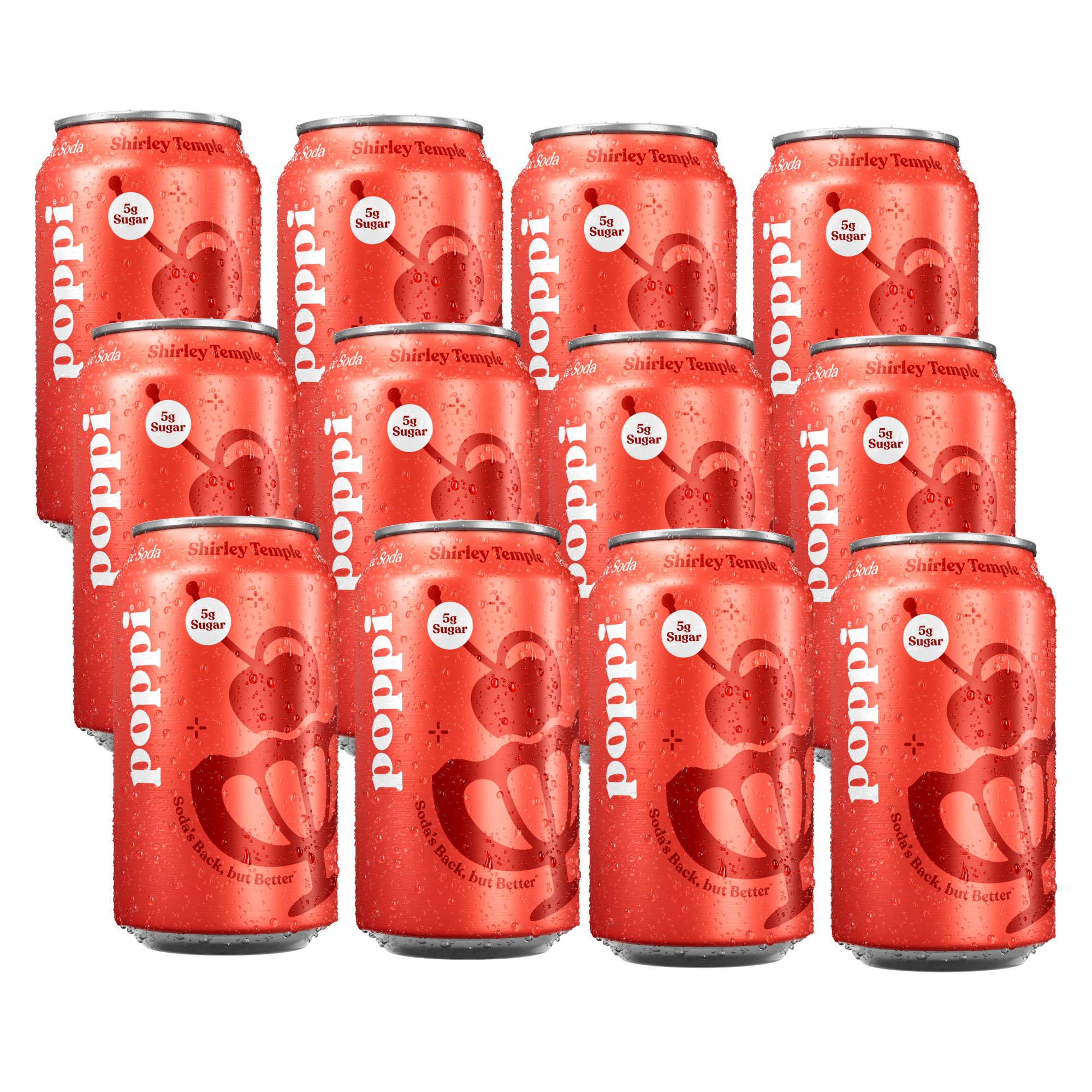 Poppi Shirley Temple 12 x 355ml