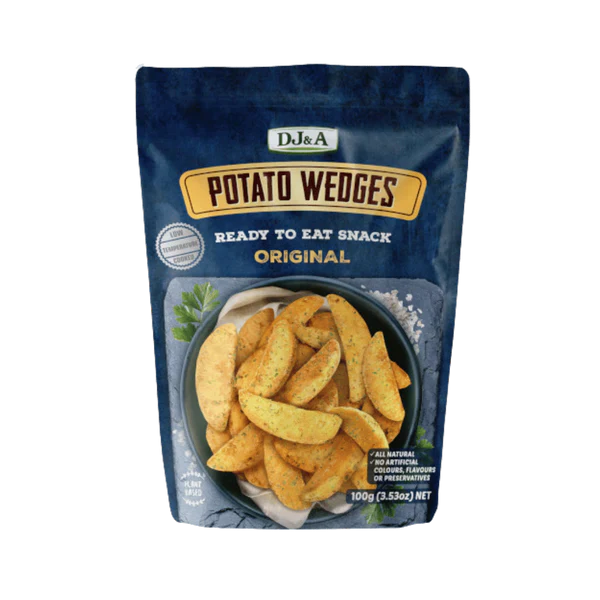 DJ & A Potato Wedges Original 9 x 100g