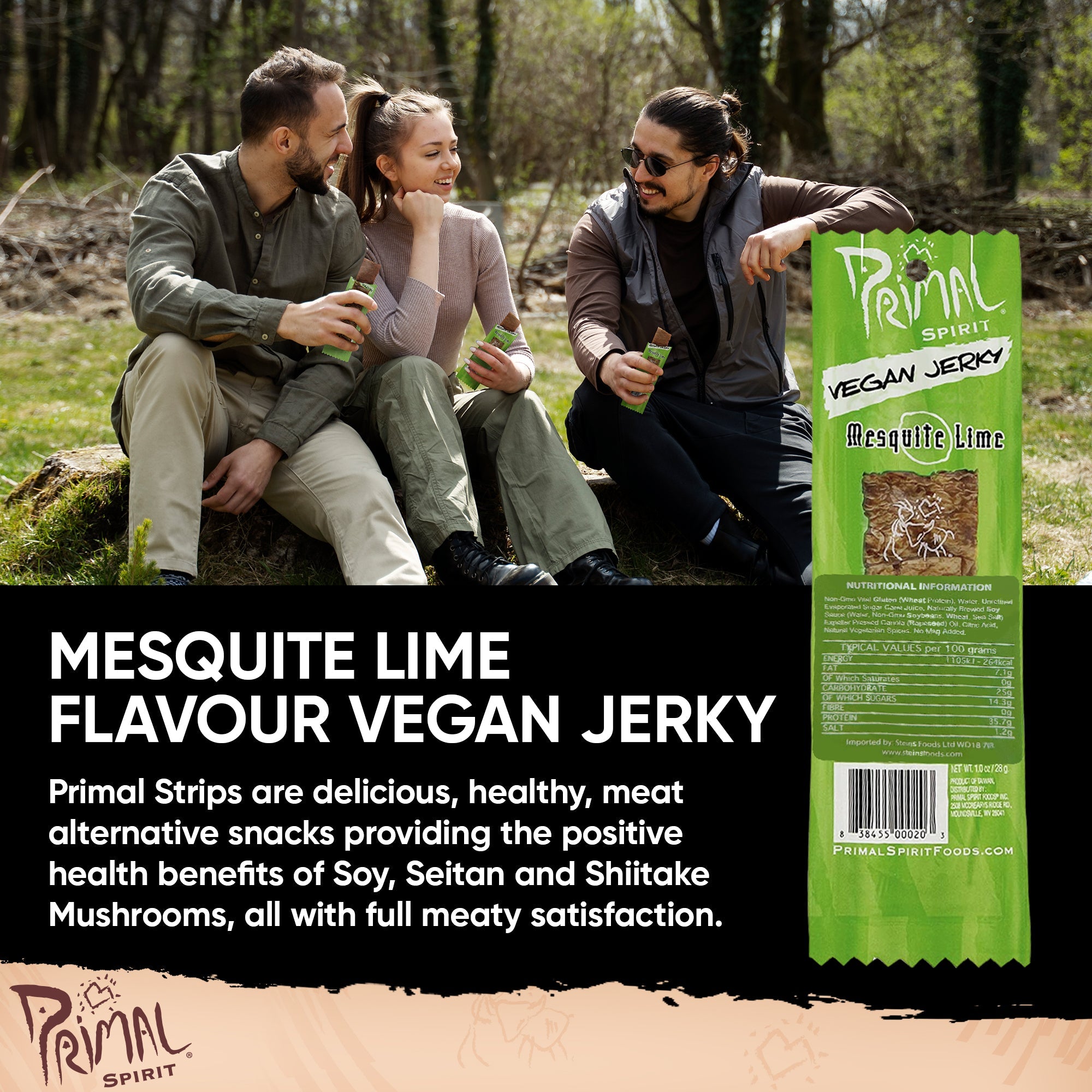Primal Strips Mesquite Lime 24 x 28g NK