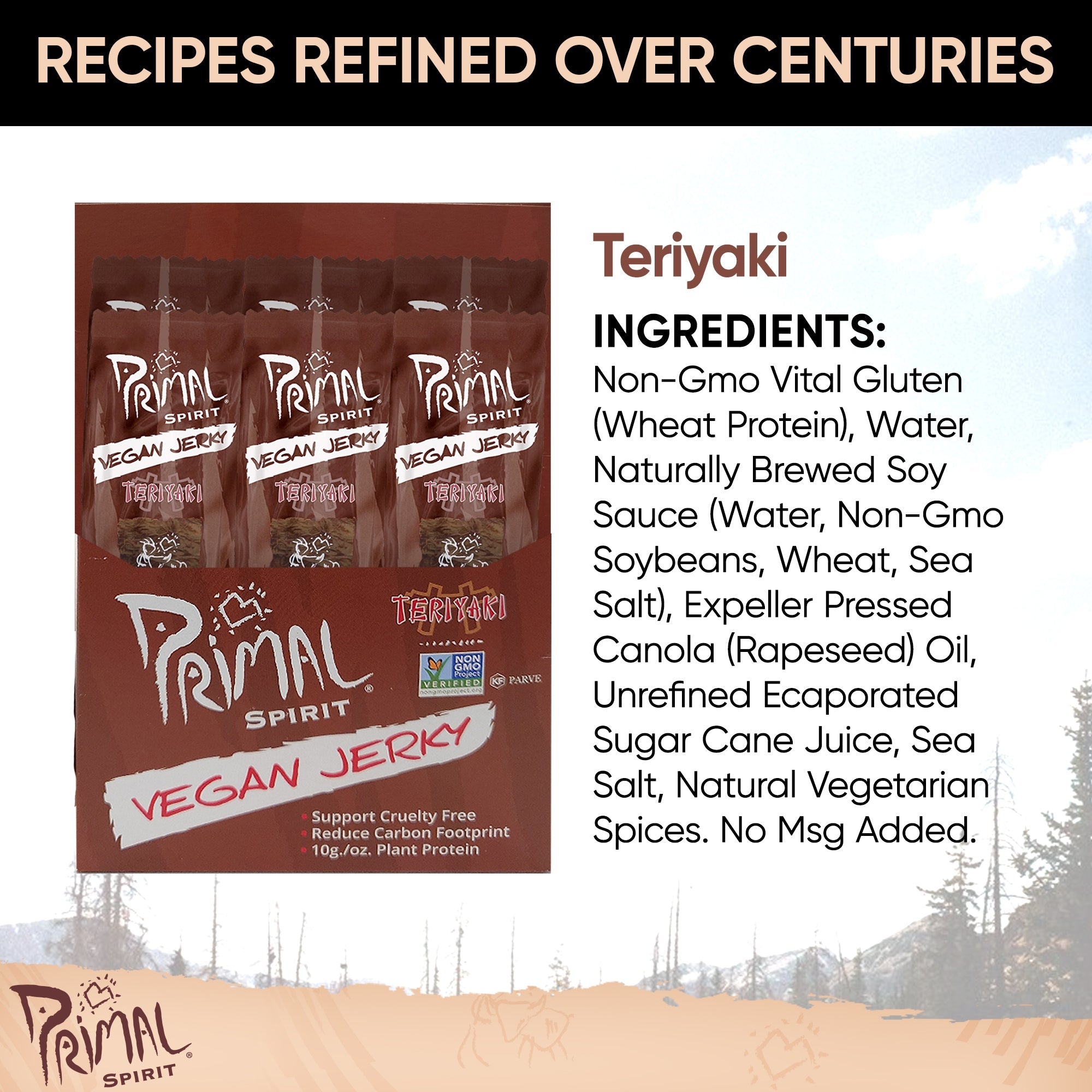 Primal Strips Teriyaki 24 x 28g NK