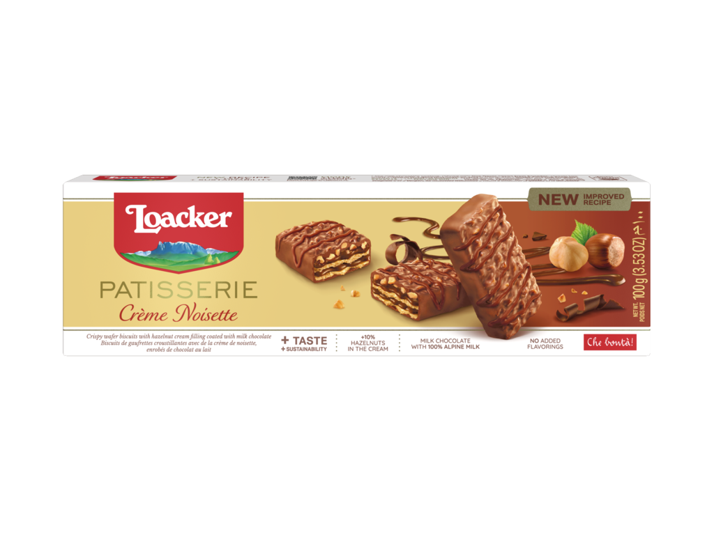 Loacker Patisseria Crème Noisette 12 x 100g
