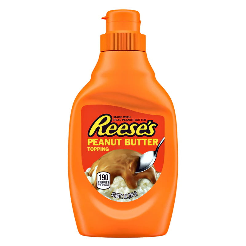 Reese's Peanut Butter Topping 6 x 198g (7oz)