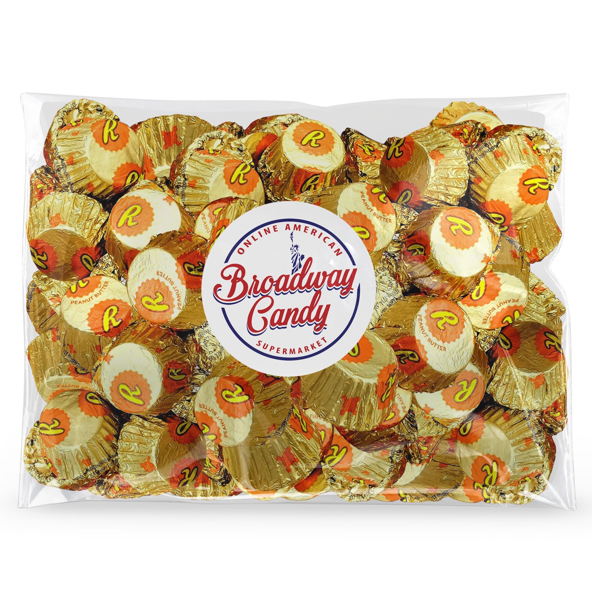BULK Reese's Peanut Butter Milk Chocolate Miniature Cups 1kg Bag