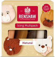 Renshaw MULTIPACK Icing Natural Colours 6 x 500g