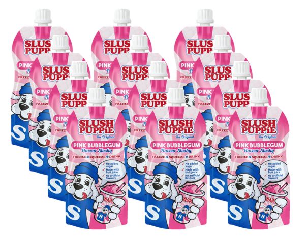 Slush Puppie Pink Bubblegum 12 x 250ml NK