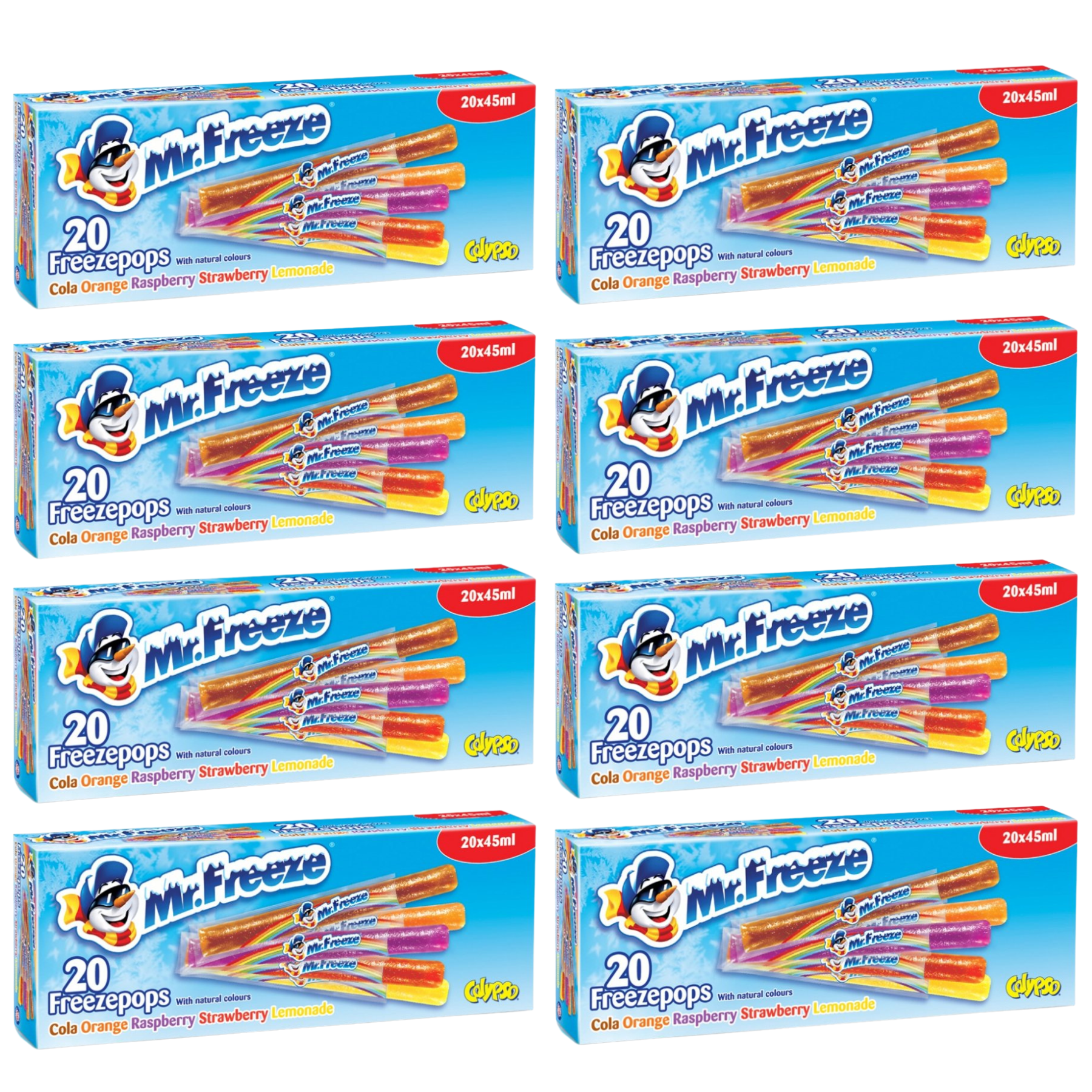 Mr Freeze MULTIPACK 8 x 20 x 45ml