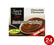 Simply Delish SF Pudding Chocolate 4 x 6 x 36g