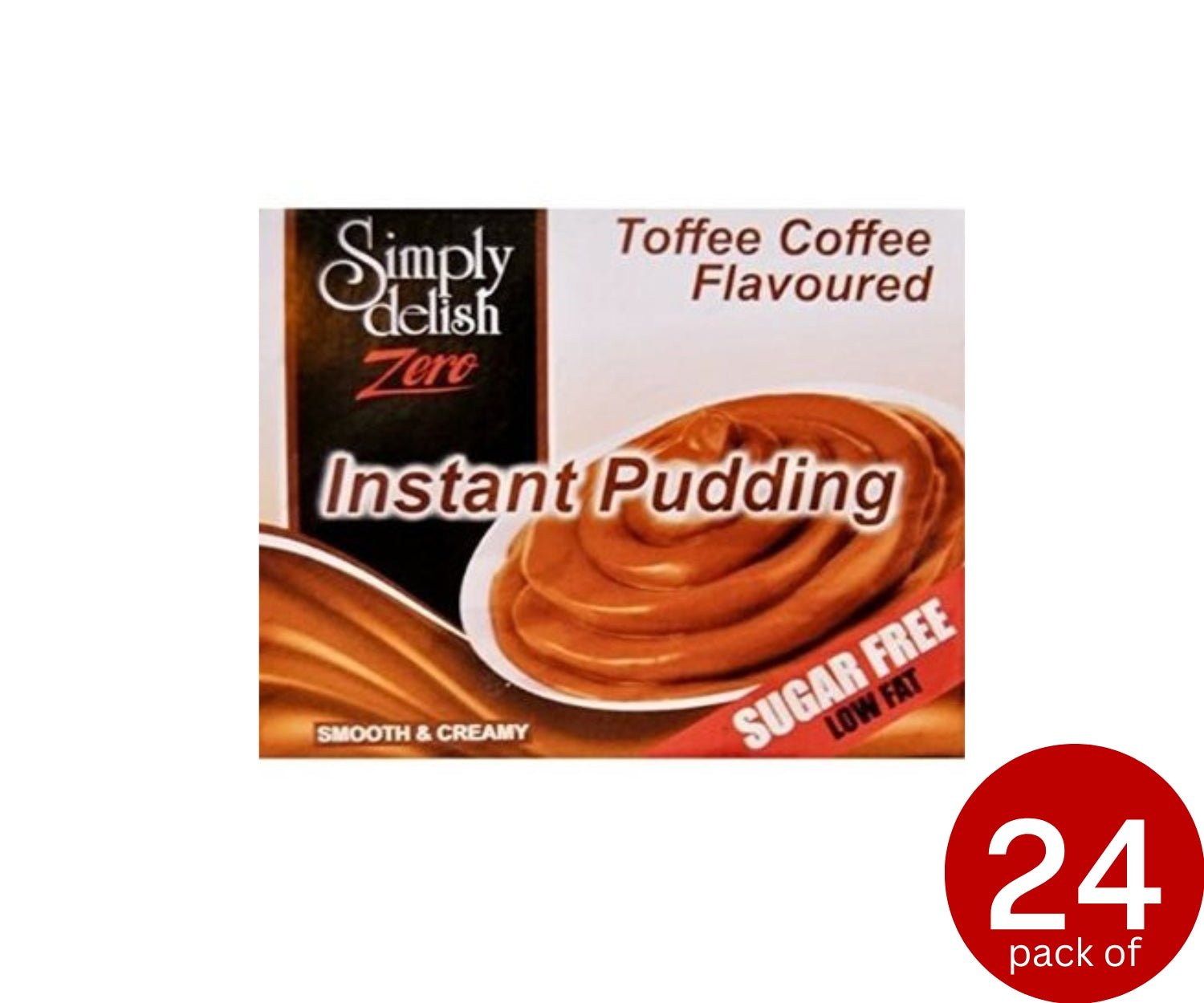 Simply Delish SF Pudding Toffee Coffee 4 x 6 x 40g