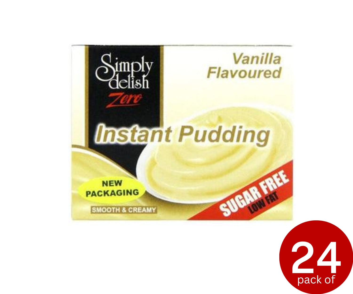 Simply Delish SF Pudding Vanilla 4 x 6 x 40g