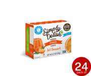 Simply Delish Natural Orange 4 x 6 x 20g