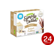 Simply Delish NATURAL Pudding Vanilla 4 x 6 x 44g