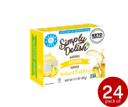 Simply Delish NATURAL Pudding Banana 6 x 4 x 48g