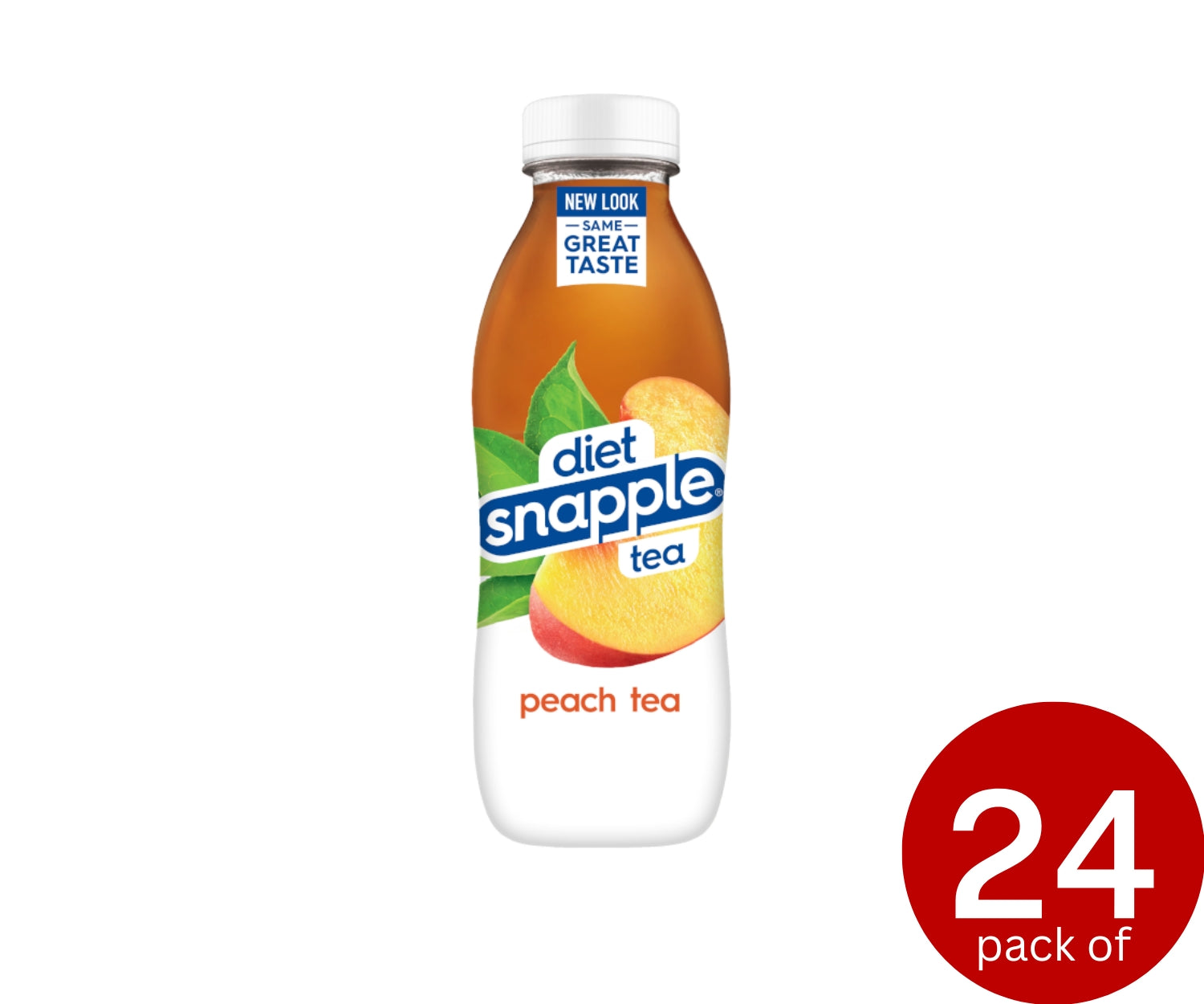 Snapple Diet Iced Tea Peach 24 x 473ml