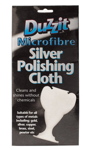 151 Duzzit Micro Fibre Silver Polishing Cloth 24 x 24