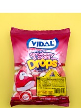 Vidal Strawberry & Cream Drops 20 x 500g