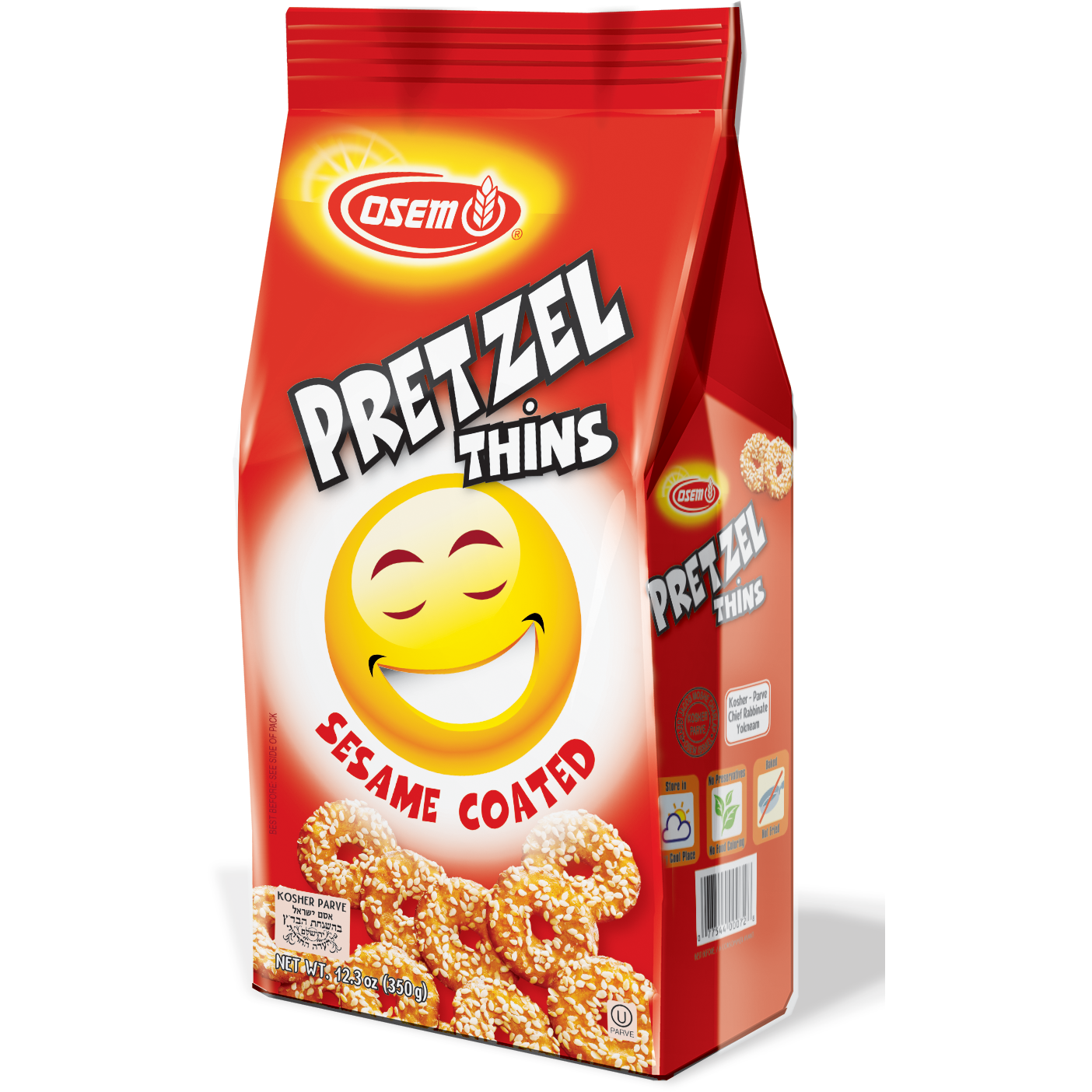 Osem Pretzel Thins Sesame  9 x 350g