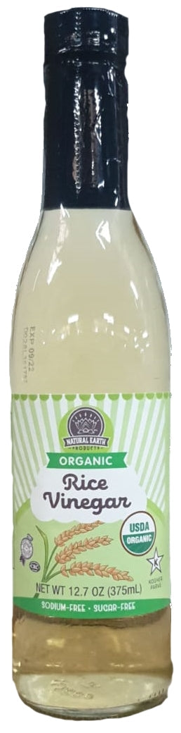 Natural Earth Products Rice Vinegar 12 x 375ml