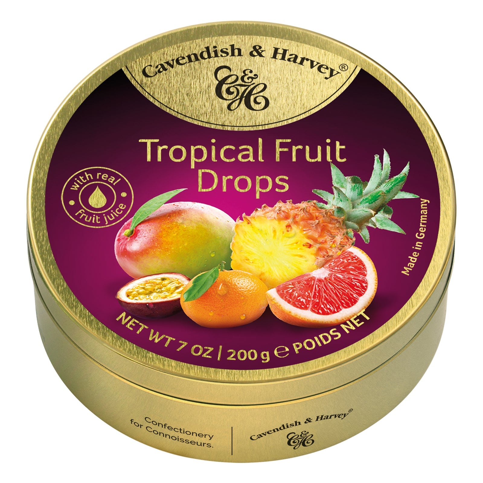 Cavendish & Harvey  DROPS Tropical Fruit NK 9 x 200g