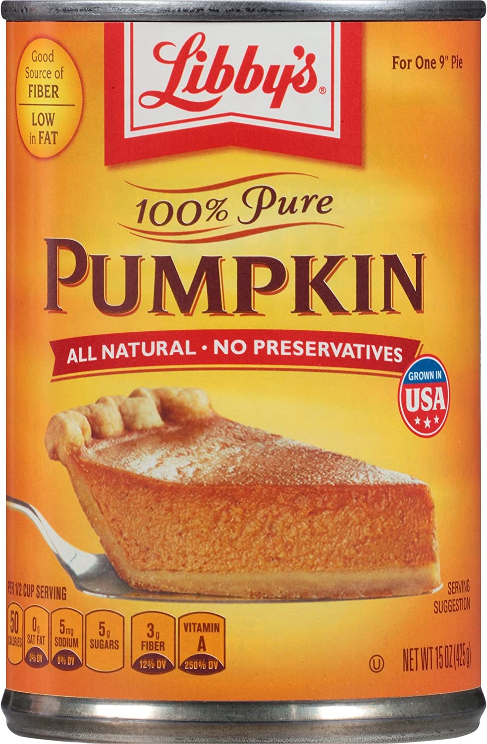 Libby Pumpkin 24 x 425g
