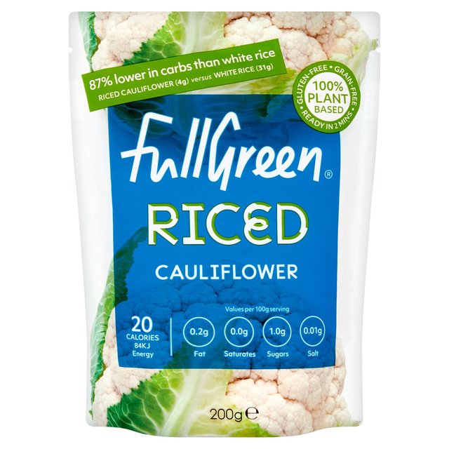 Full Green Riced Cauliflower 6 x 200g