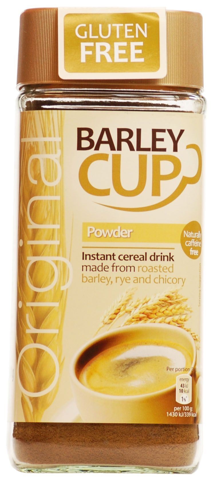 Barleycup Natural Instant Grain Coffee 6 x 100g