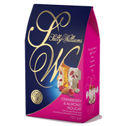 Sally Williams GIFT BOX Nougat Cranberry & Almond 20 x 150g