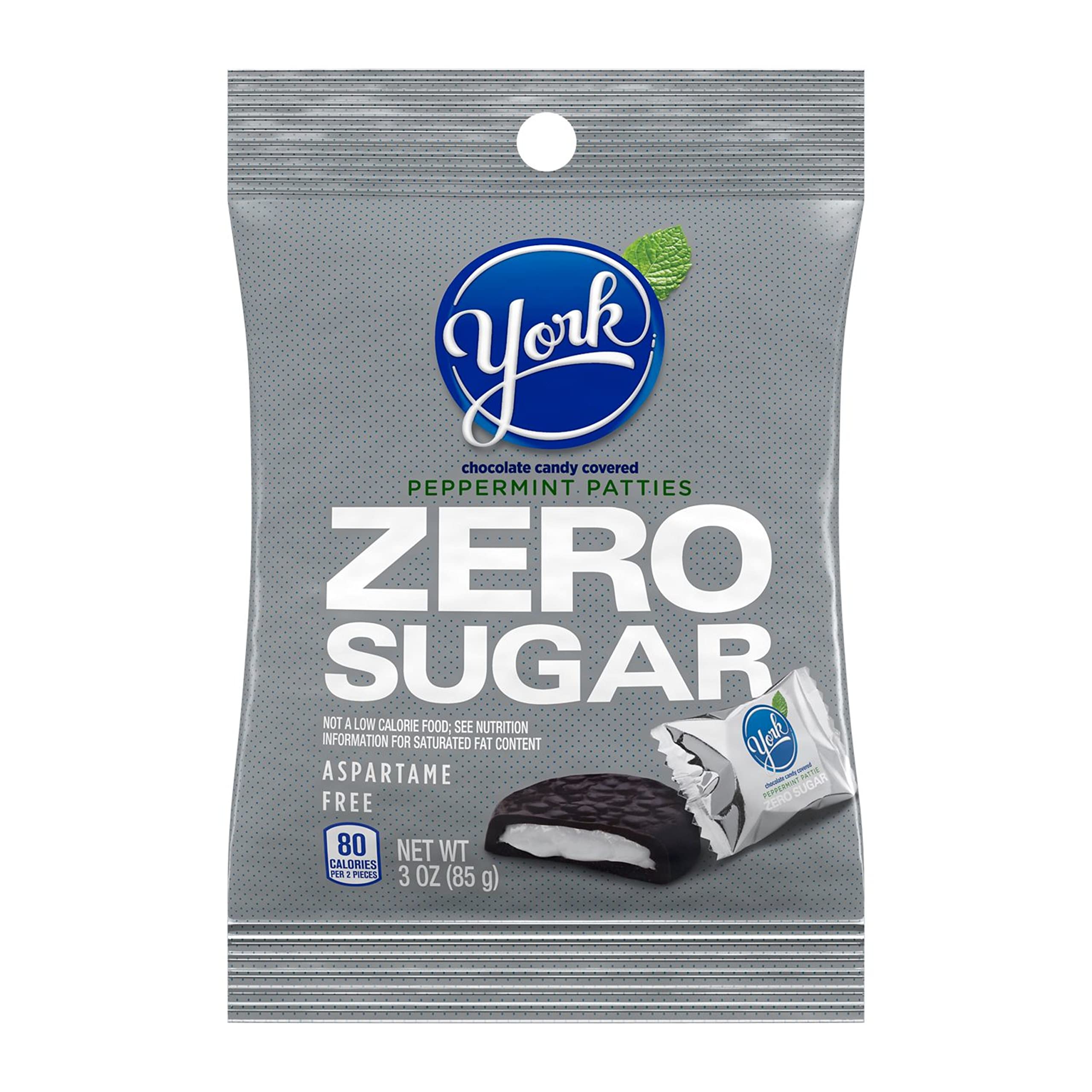 Hershey's York Peppermint Patties Zero Sugar 12 x 85g (3oz)