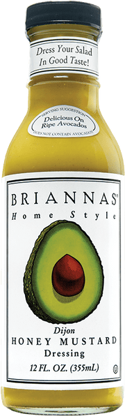Briannas Dressing Dijon Honey Mustard 6 x 355ml