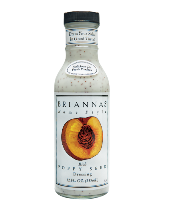 Briannas Dressing Rich Poppy Seed 6 x 355ml