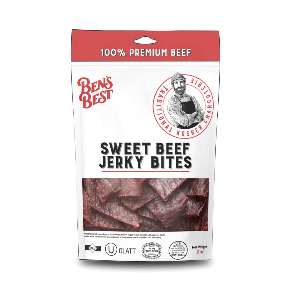 Ben's Best Sweet Beef Jerky Bites 12 x 57g