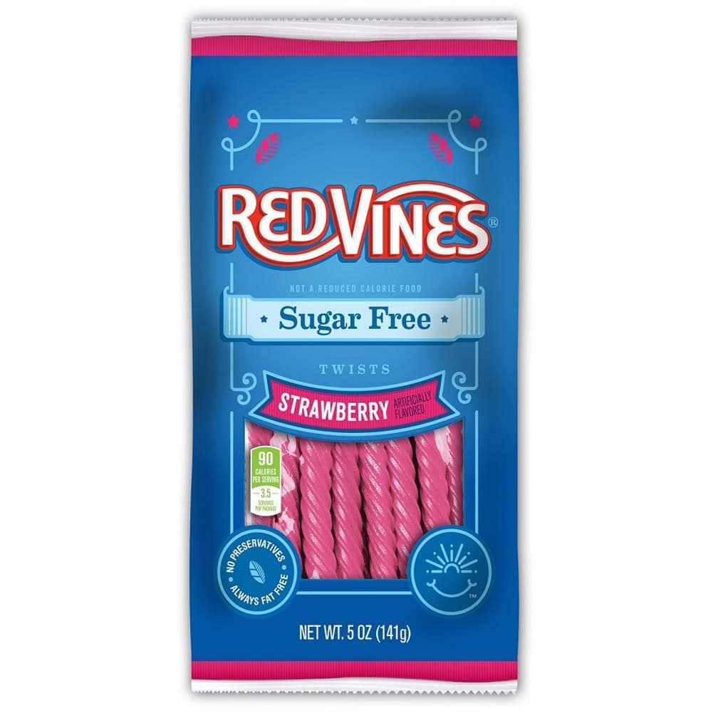Red Vines Sugar Free Twists Strawberry 12 x 141g (5oz)